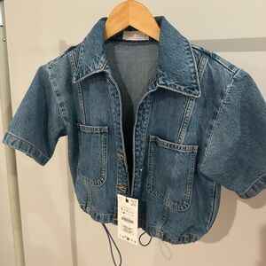 Zara Blue Jean Jacket for Women